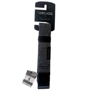 Arcade Adventure Belt Unisex Foundation Heather Black One Size Metal Free New